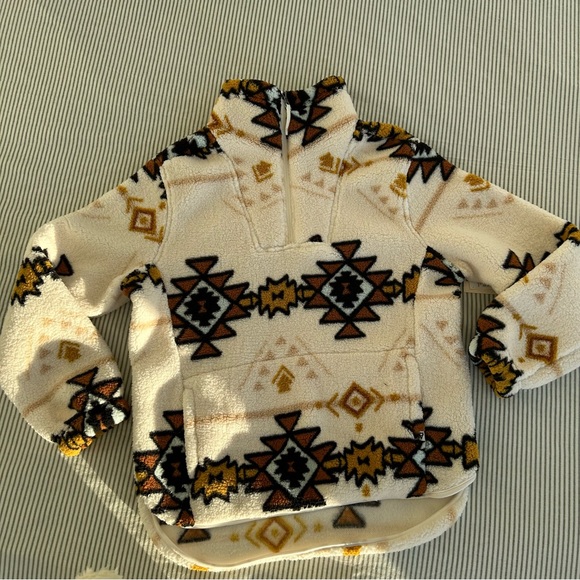Aztec Patterned Cream Sweater - Picture 2 of 7